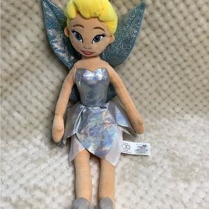 Disney 100 Tinker Bell Plush Doll Anniversary Outfit 14 inch